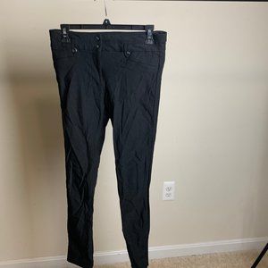 simple black work pants